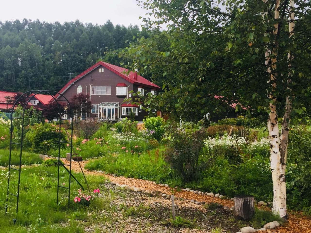 Hotel Natsumi No Sato Biei Zewnętrze zdjęcie
